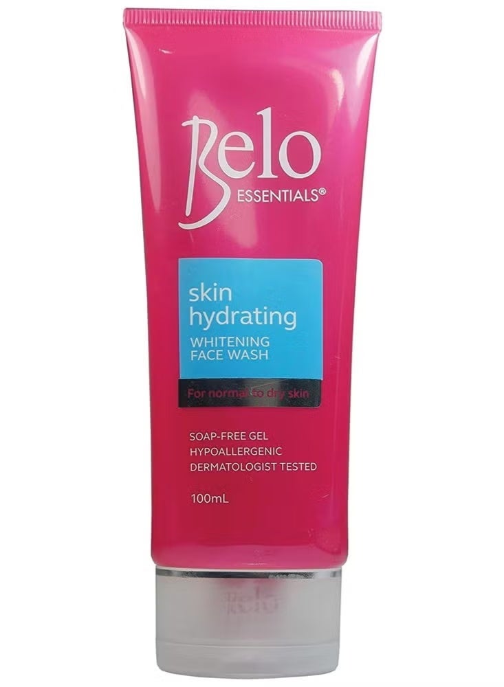 غسول الوجه لتبييض البشرة وترطيبها من بيلو إسينشيالز، 100 مل